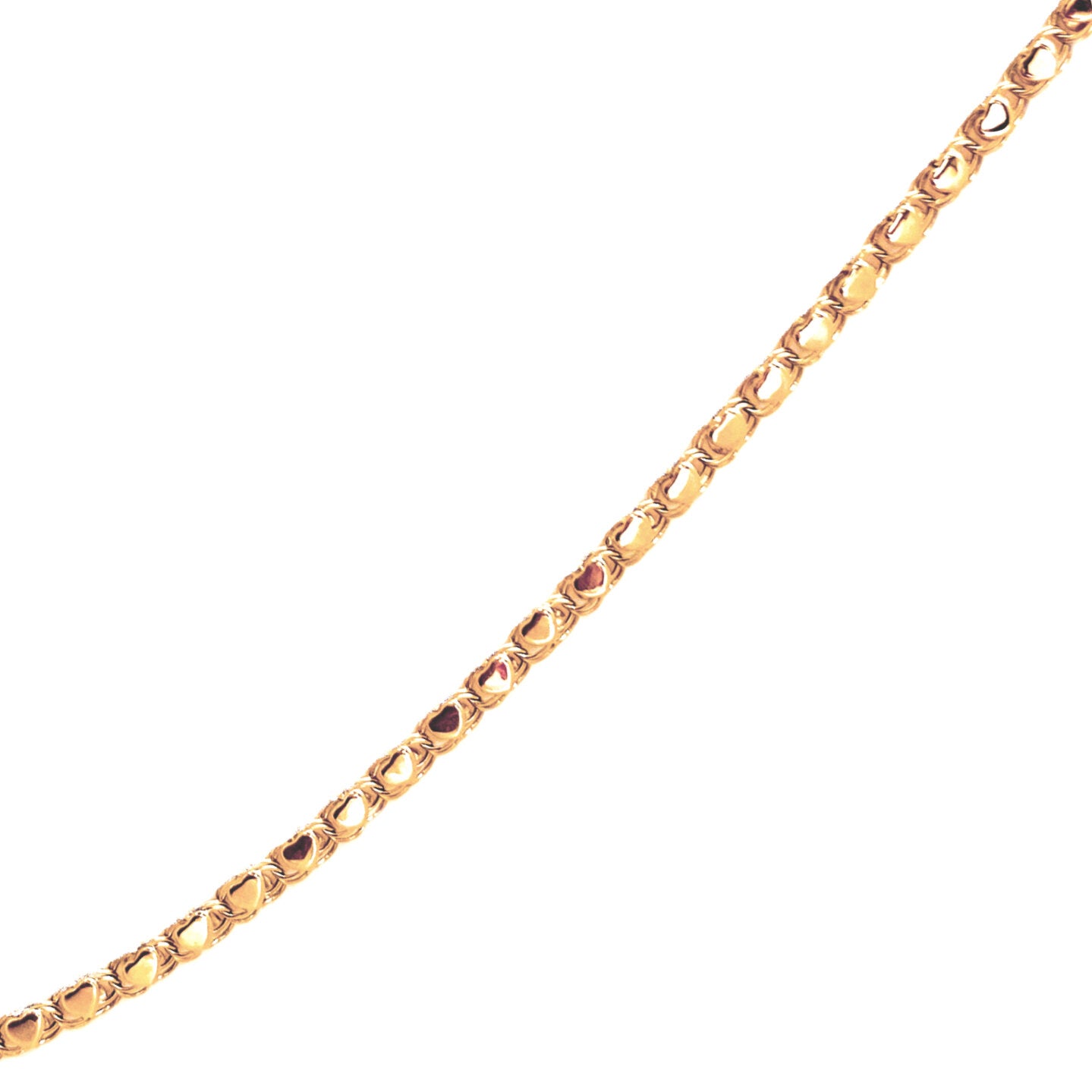 Heart Chain Link Necklace