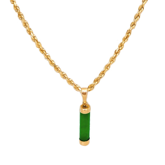 Jade Column Pendant