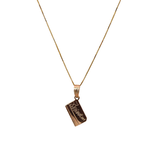 Dainty Metro Card Pendant